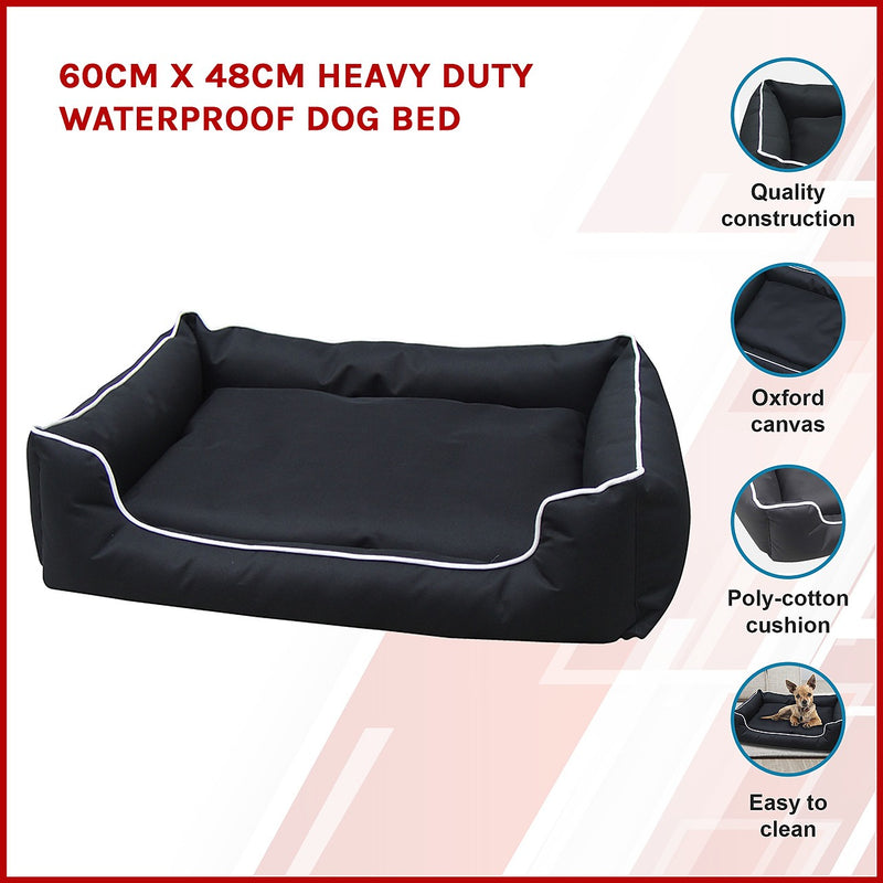 Heavy duty clearance canvas dog bed