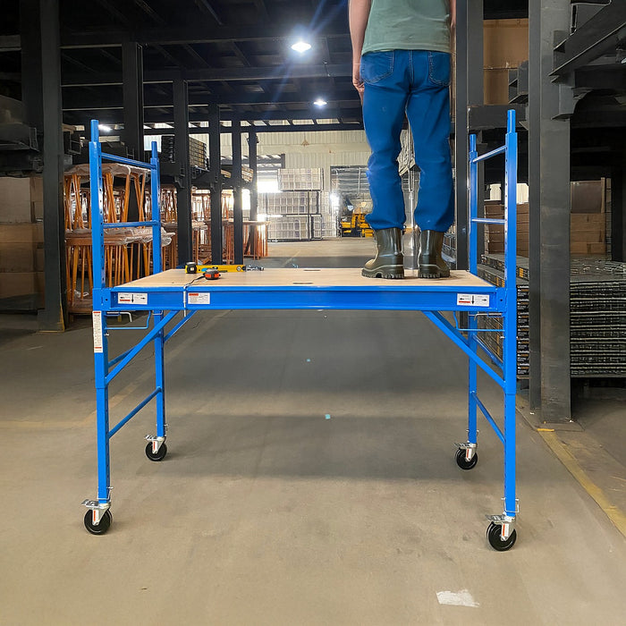 Blue Mobile Safety High Scaffold / Ladder Tool - 450kg