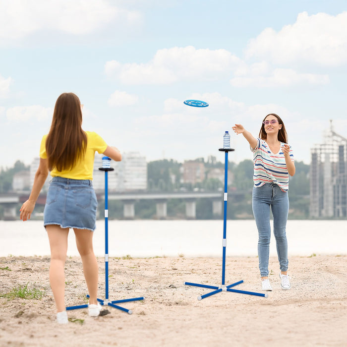 Frisbee Game  Knockoff Toss Portable Outdoor Games