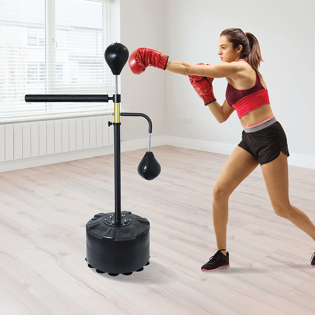 Free Standing Punching Bag Speedball Boxing Reflex Training Target Dummy Gym Sports Fitness Boxing MMA