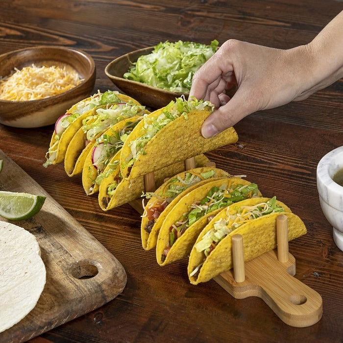 Taco Tray Holder Food Charcuterie Kitchen Gift