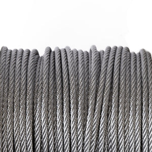  50m Stainless Steel Wire Rope Cable 5mm 316 A4 7x7 Balustrade Fence