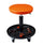  Rolling Shop Stool Mechanics Garage Stool Adjustable Work Seat Creeper