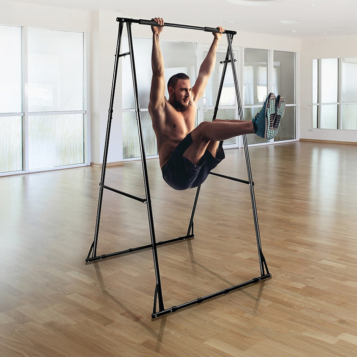 Pull-up Bar Free Standing Pull up Stand Sturdy Frame Indoor Pull Ups Machine