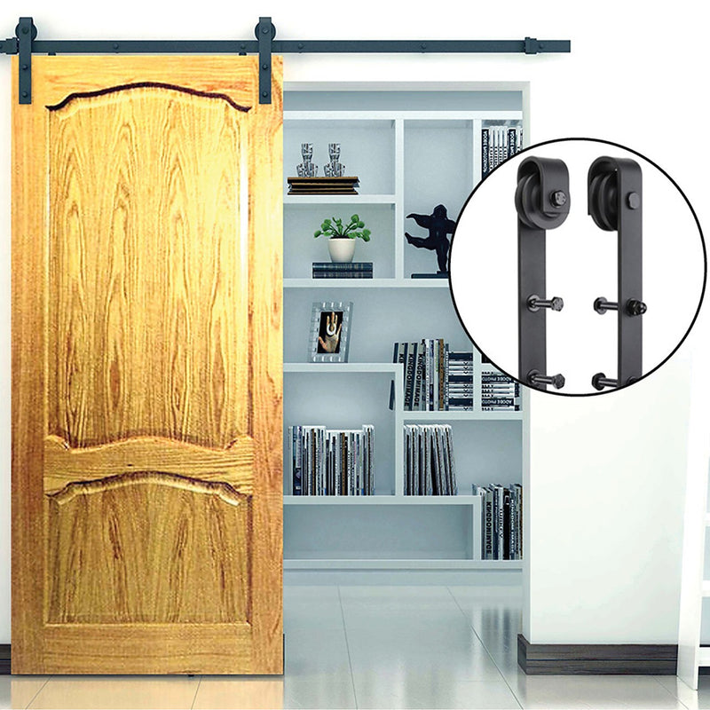 Black Sliding Barn Door Hardware