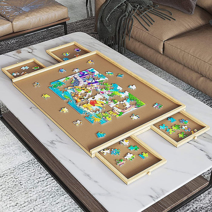 Puzzle Board, 1000 Piece Puzzle Tray, Puzzle Table, Jigsaw Puzzle