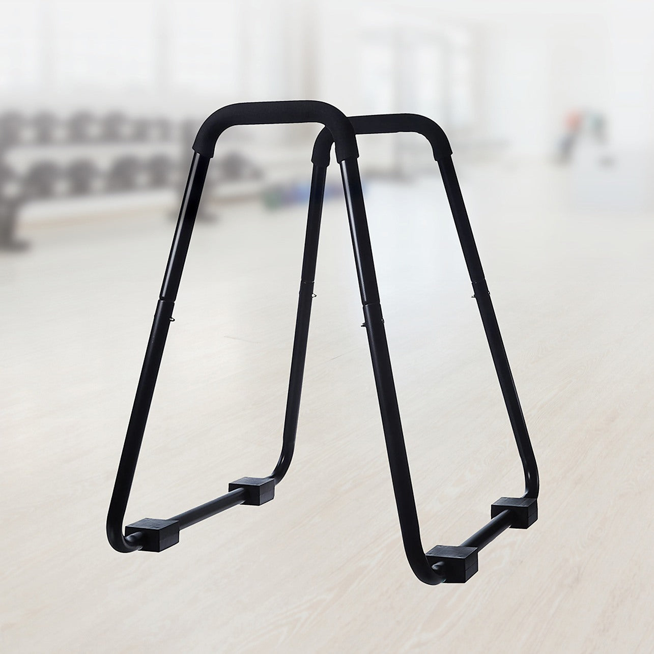 HEAVY DUTY BODY PRESS CORE BARS PUSH UP HOME GYM PARALLETTE STAND