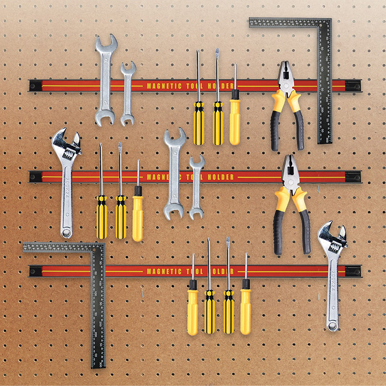 Wrench Organizer, Tool Holder, Wall Mount Tool Holder, Wrench Rack