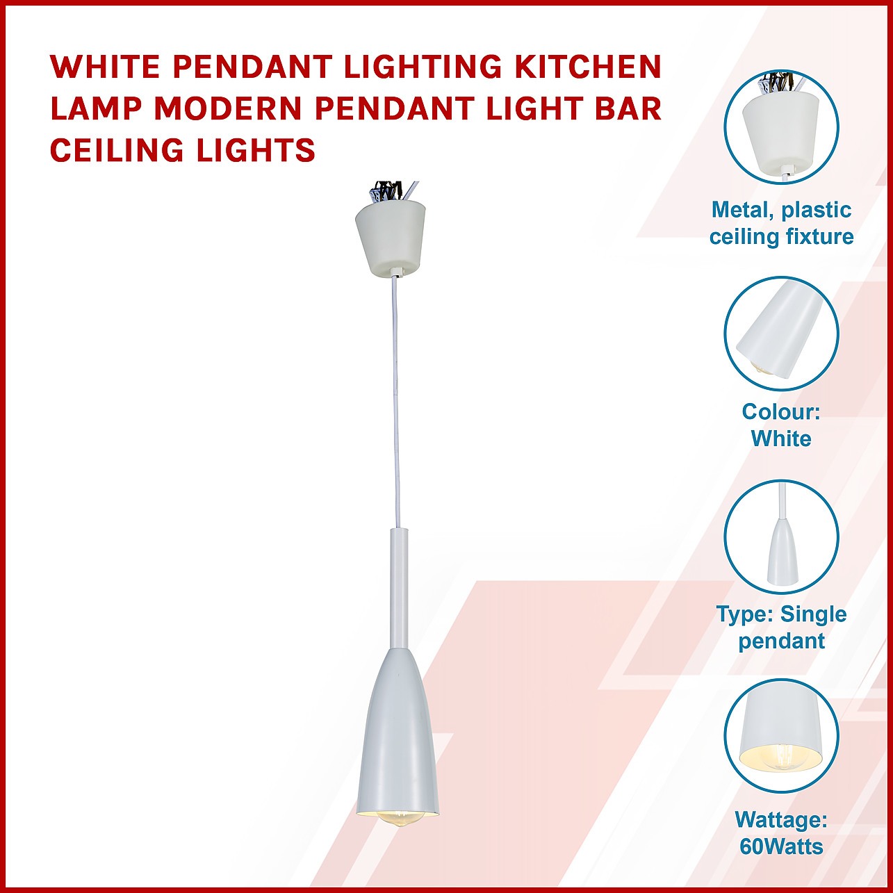 Light bar deals ceiling pendant