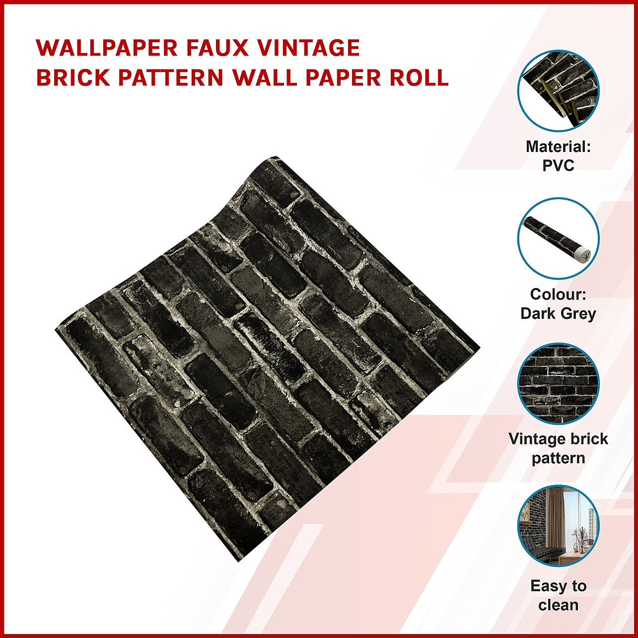 Non-woven/PVC Wall Paper Roll  Australia's DIY, Renovation, Home and  Lifestyle Store