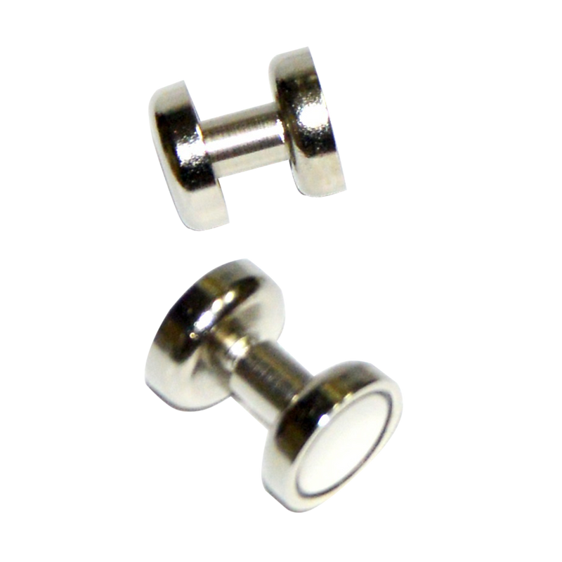 18x 16mm 5kg Countersunk Pot Magnet | Rare Earth Latch Door Drawer ...